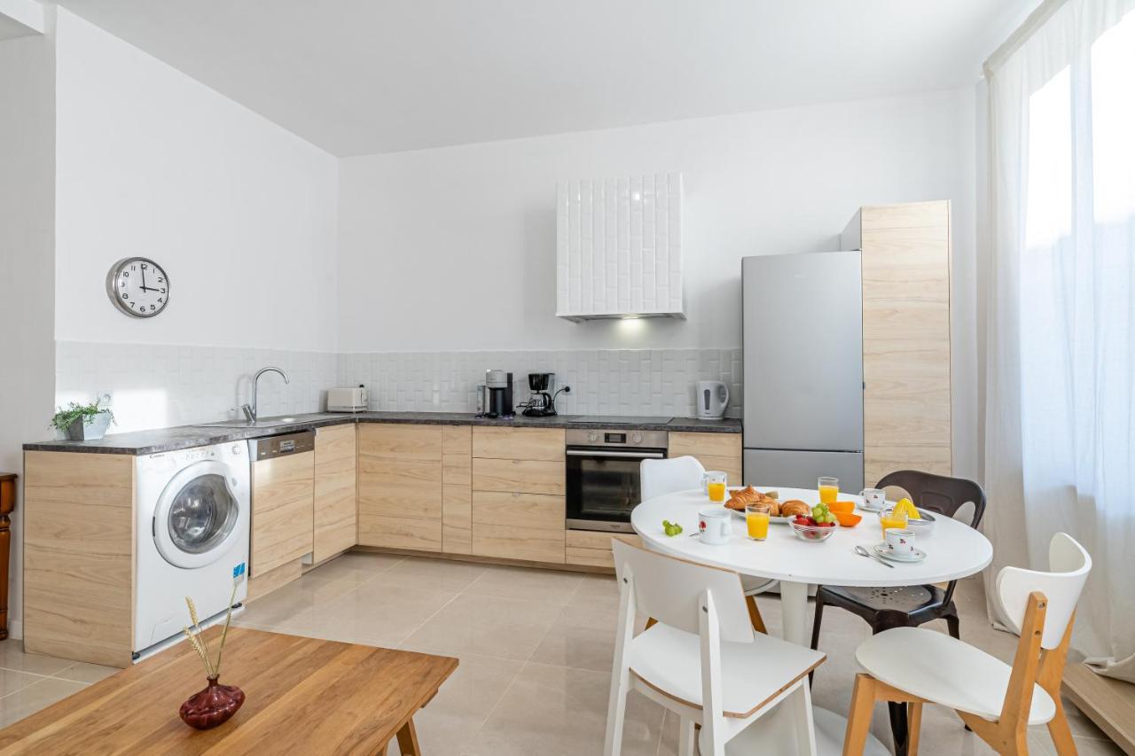 Le Borély: Appartement climatisé avec 2 chambres, à 800m de la plage Marselha Exterior foto